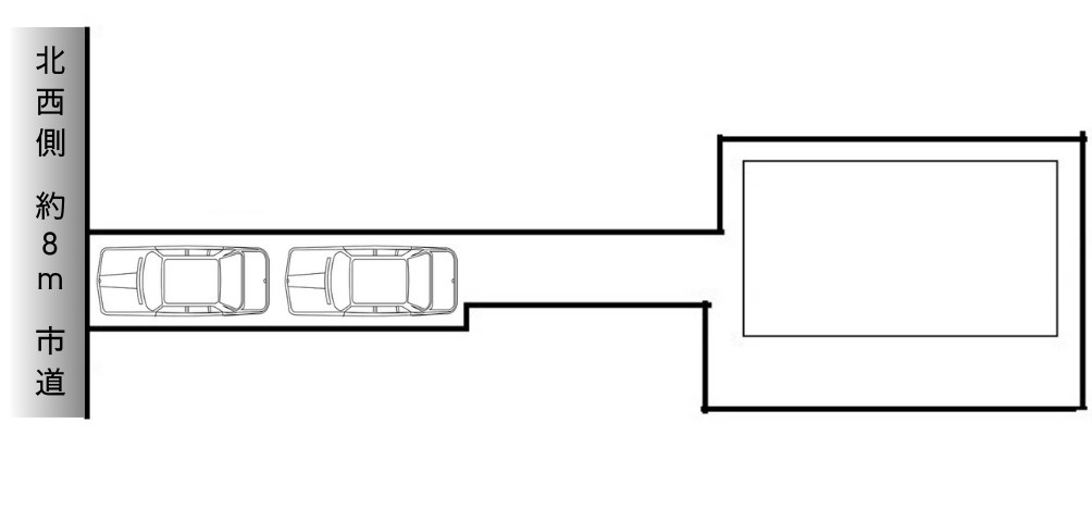 野田市上花輪　中古戸建　平成31年築　の区画図