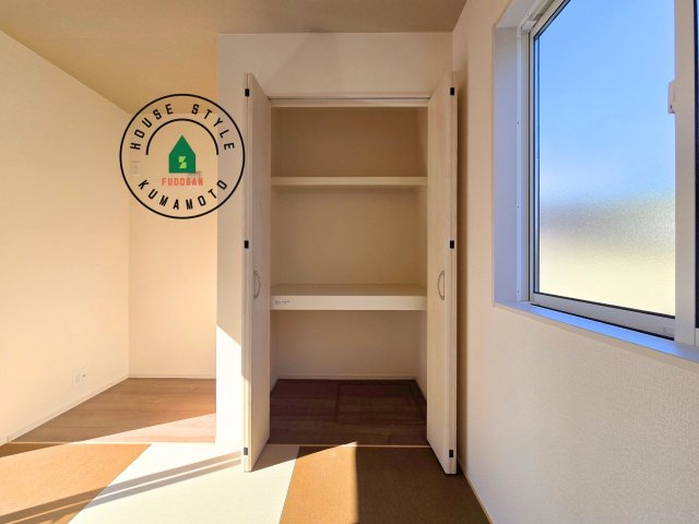 熊本市南区良町5丁目第1-4棟(3号棟)の収納|収納には困りません。