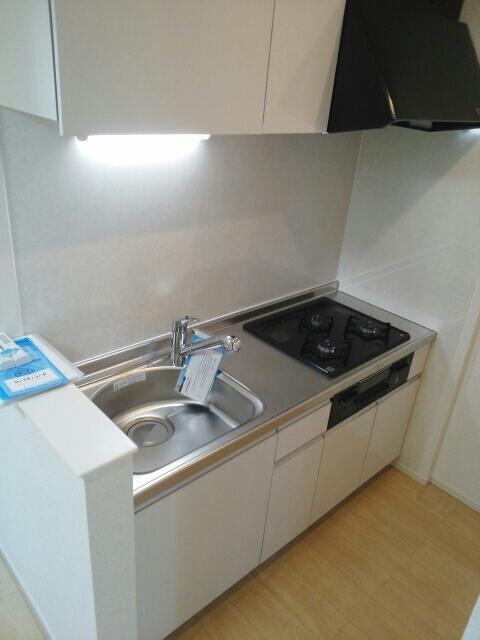 川崎市多摩区南生田１丁目のアパートのキッチン
