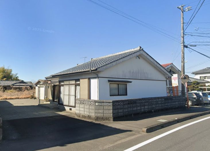 都城市安久町の売地の外観