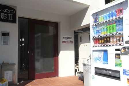 ダイドーメゾン御影Ⅱのエントランス