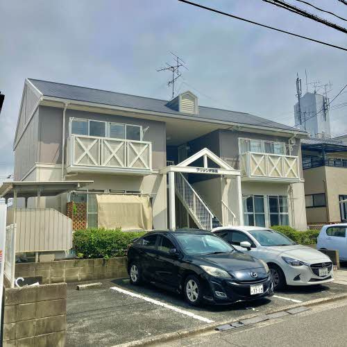 広島市南区向洋新町３丁目のアパートの外観|外観もきれいです