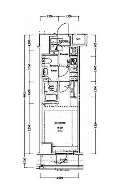ジーベックときわ台の間取り