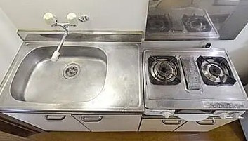 カレッジハウス １４のキッチン