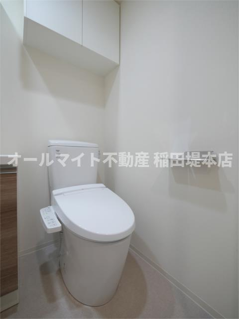 川崎市多摩区登戸新町の賃貸マンションのトイレ