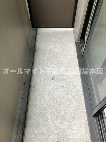 川崎市多摩区登戸新町の賃貸マンションのバルコニー