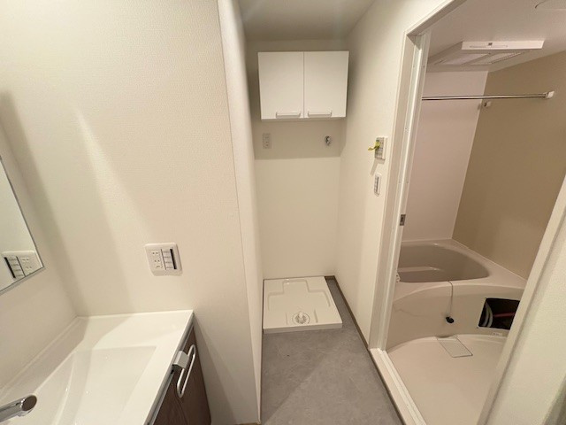 ウェルスクエア帝塚山　住吉小学校区の洗面所|ウェルスクエア帝塚山　洗面所