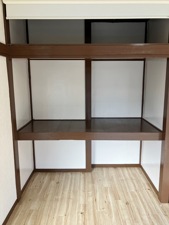 ミッキーハイムの収納