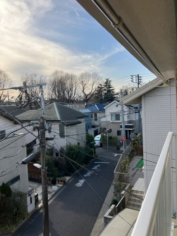 ミッキーハイムのバルコニー