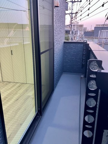 南台戸建のバルコニー
