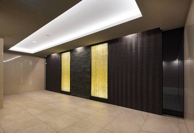 調布市小島町３丁目の賃貸マンションのロビー