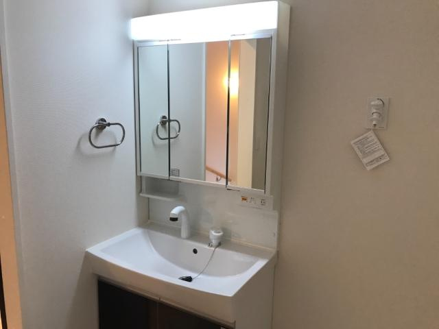 カーサ　ミルフィーユの洗面所|洗髪洗面化粧台