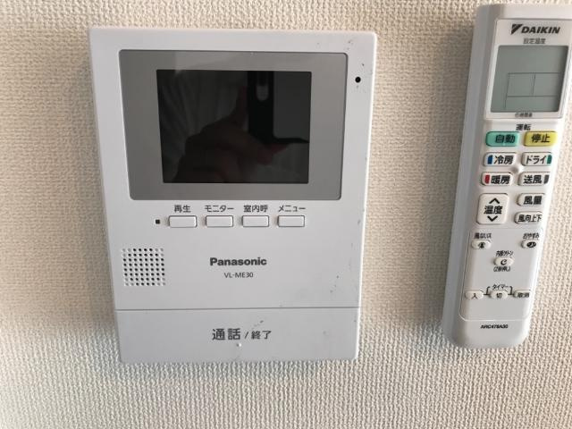 カーサ　ミルフィーユの内装|カメラ付インターホン