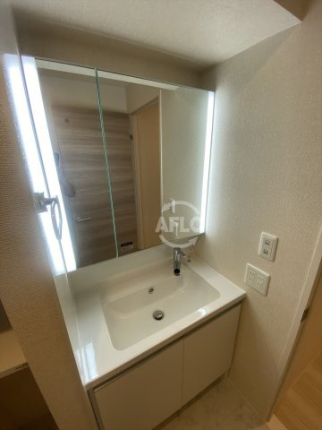 大山蓮華　苗代小学校区の独立洗面台|大山蓮華　独立洗面台