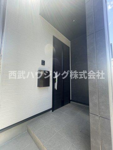 【仲介手数料無料】所沢市青葉台５期　全２棟　２号棟　新築住宅は西武ハウジング　の玄関