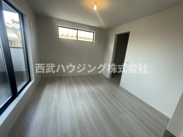 【仲介手数料無料】所沢市青葉台５期　全２棟　２号棟　新築住宅は西武ハウジング　の洋室
