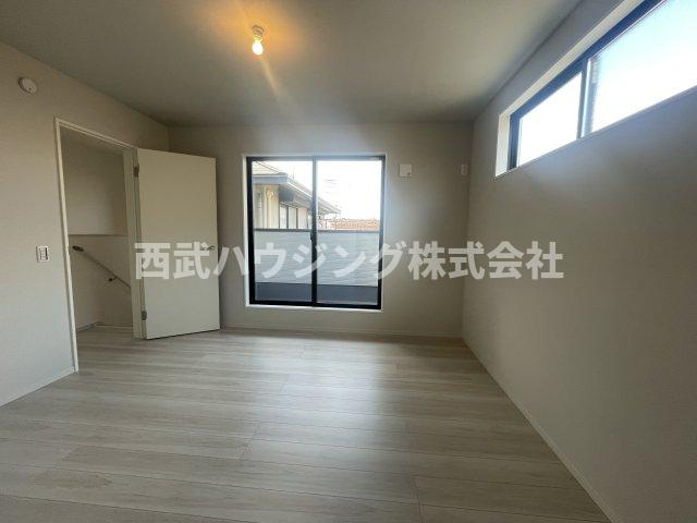 【仲介手数料無料】所沢市青葉台５期　全２棟　２号棟　新築住宅は西武ハウジング　の洋室