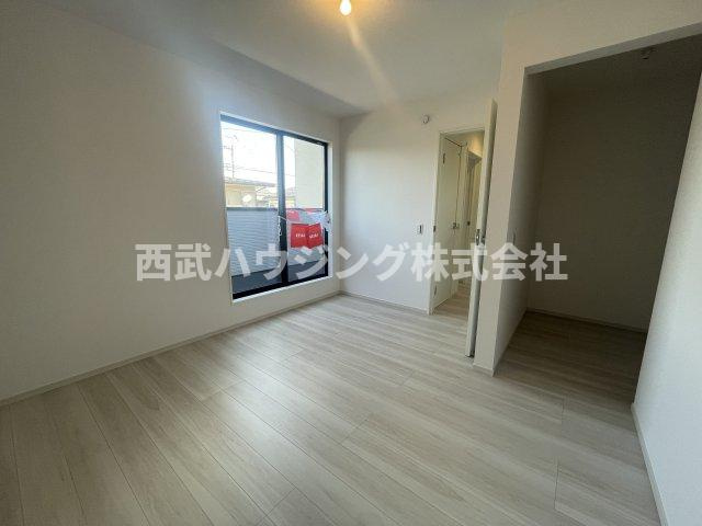 【仲介手数料無料】所沢市青葉台５期　全２棟　２号棟　新築住宅は西武ハウジング　の洋室