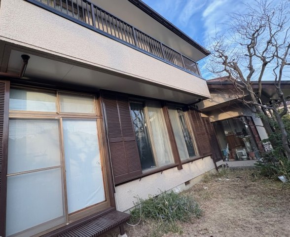 細山戸建の庭