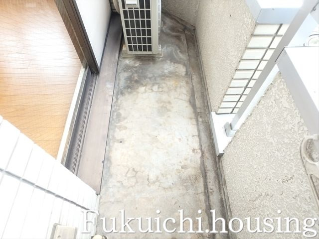 赤堤ライフのバルコニー