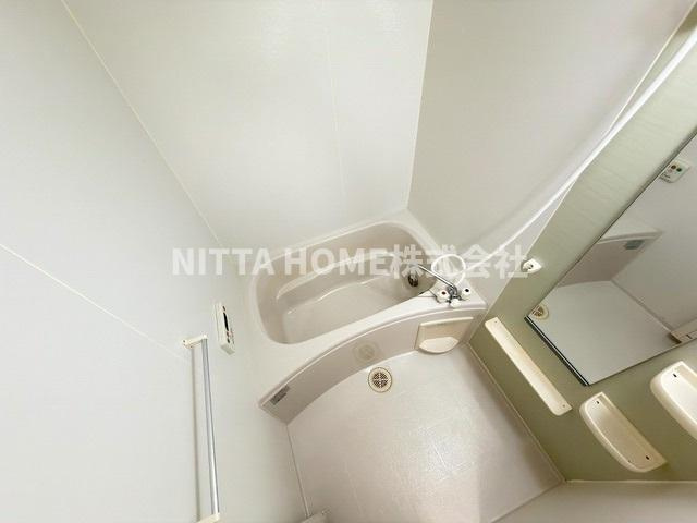 サンライズ福田Ｂの浴室|追い焚き＆浴室乾燥機能がついているお風呂◎