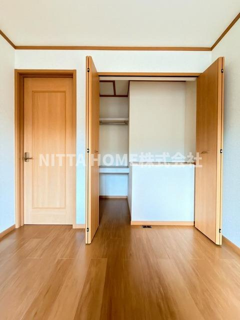 サンライズ福田Ｂの内装|全居室に収納がついていて便利◎