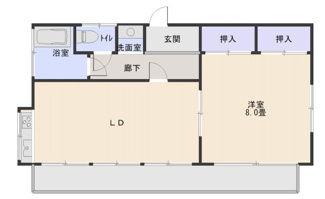 【間取り】 | 【北杜市高根町東井出】管理分譲地内にあるコンパクトな平家