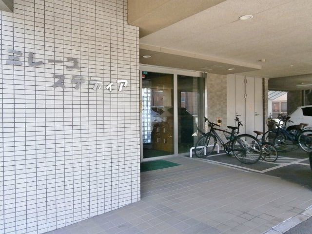 ミレーユ・ステディアのその他共用部分|１階は、駐車場、駐輪場です