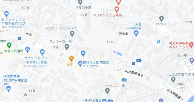 コーポ唐戸の地図