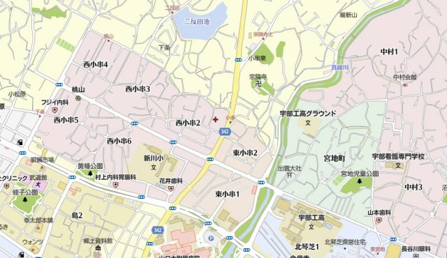 メゾン林の地図