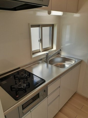 【キッチン】 | ソシア・北島 | コンパクトなキッチンで掃除もラクラク