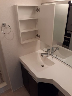 【洗面所】 | ソシア・北島 | ゆったりとスペースのある洗面所