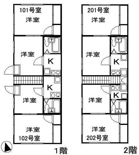 久我山ハイツの間取り