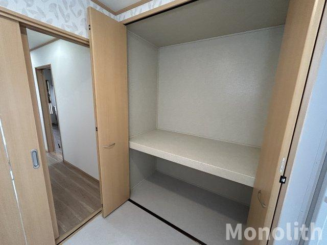 美木多上戸建賃貸の収納