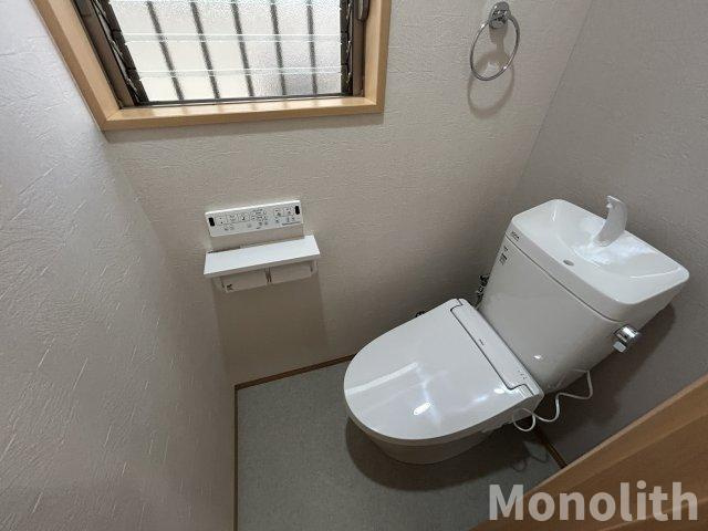 美木多上戸建賃貸のトイレ