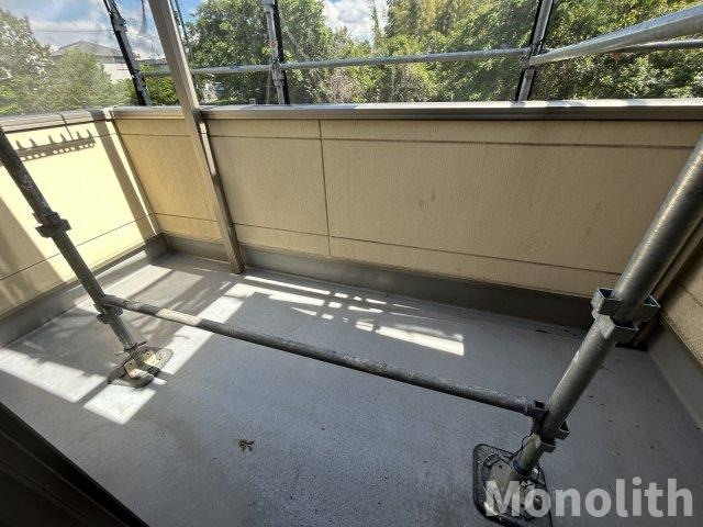 美木多上戸建賃貸のバルコニー