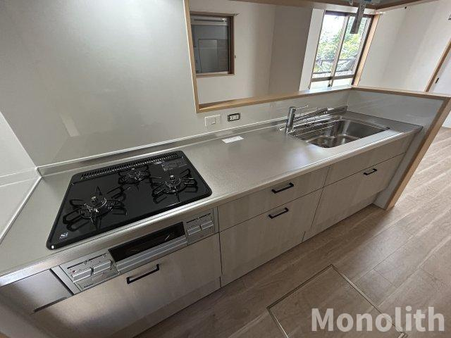 美木多上戸建賃貸のキッチン