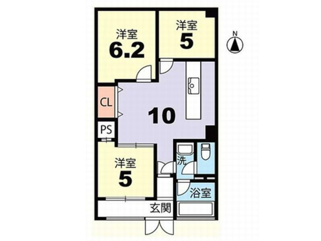 【間取り】 | 山科区北花山大林町　中古店舗・事務所