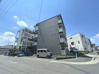 【外観】 | レオパレス豊里Ⅱ | 外観は落ち着いています