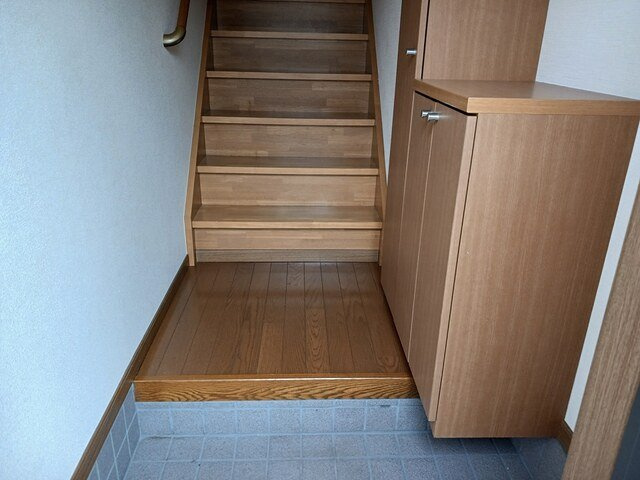 カーサ　Ｈａｎａ　Ｂ棟の玄関