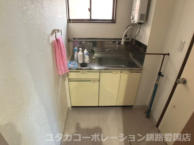 【キッチン】 | 新栄町9-10事務所兼住宅 | 1階応接スペース横にあるキッチン！