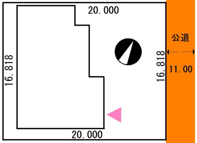 【区画図】 | 新栄町9-10事務所兼住宅