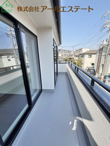 加古郡播磨町北本荘6丁目　9期　　山陽電鉄「別府駅」徒歩17分のバルコニー