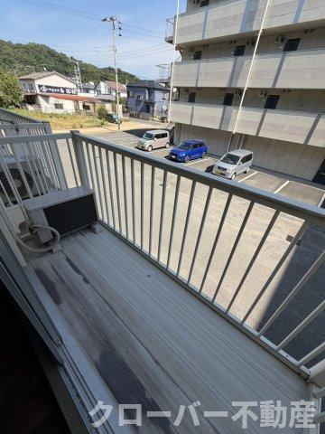 グランシャトー青山北棟のバルコニー