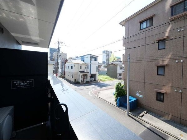 MAXIV名古屋のバルコニー