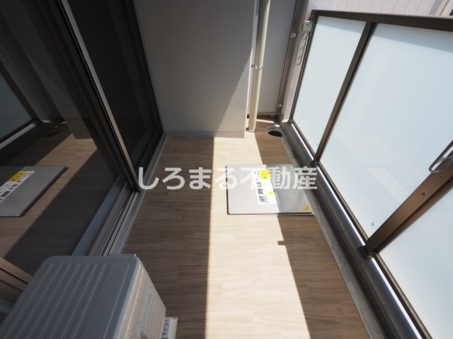 エスリードレジデンス梅田デュオのバルコニー