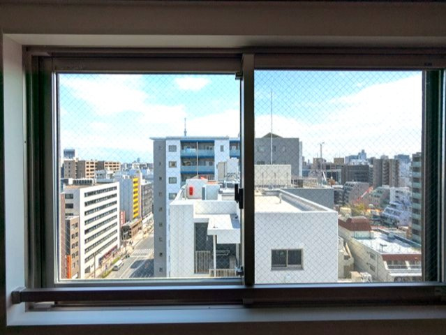 BRANSIESTA上野の設備|13F、洋室からの東側の眺望、上層階は日当たり眺望良好です