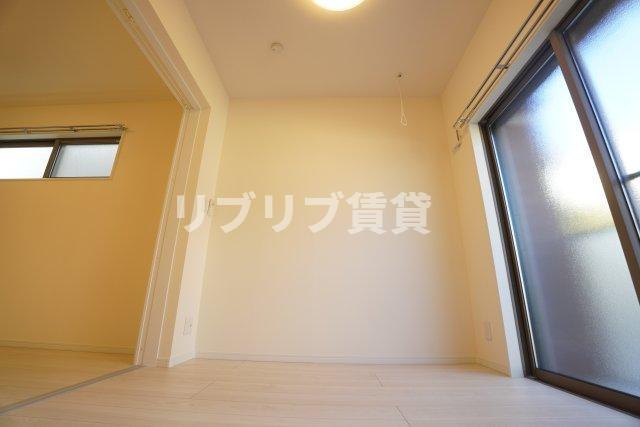 コモイルソーレ弁天の寝室