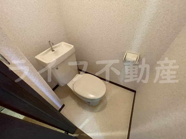 パルエミールのトイレ|ゆったりとした空間のトイレです