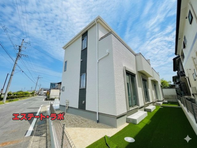 豊田市畝部東町2期　新築分譲住宅　全2棟　A号棟の外観|●完成物件の内覧受付中。
お気軽にお問合せください♪